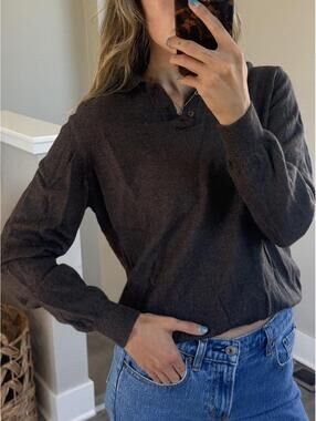 Vintage Brown 1926 Italian Merino wool sweater in size M #italian #wool